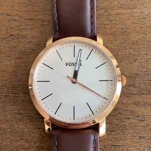Fossil Nwot Luther Three Hand Leather 